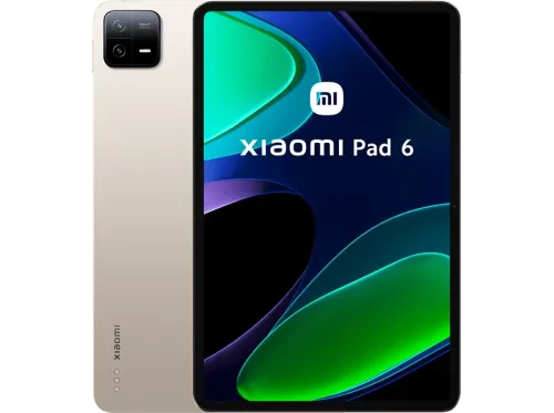 Tablet Xiaomi Pad 6 128 Gb Champagne Grey 11" WQHD+ 6 GB RAM Snapdragon™ 870 Android 13 MIUI 14