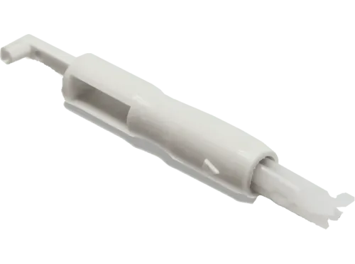 Accesorio de costura Alfa Enhebrador de agujas 7.3 cm Manual Universal Blanco