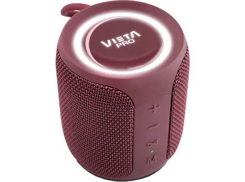 Altavoz inalámbrico Vieta Pro Groove 20 W Bluetooth 5.0 12 h IPX 7 Granate
