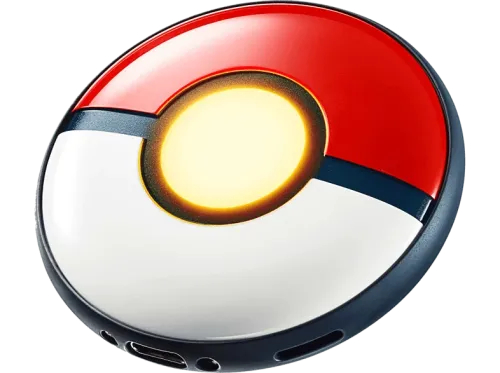 Accesorio Nintendo Pokémon Go Plus + Conecta Pokémon Go y Pokémon Sleep Negro Blanco y Rojo