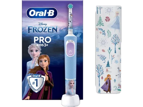 Cepillo eléctrico Oral-B Pro Kids Frozen 2 modos Estuche de viaje Diseñado Por Braun