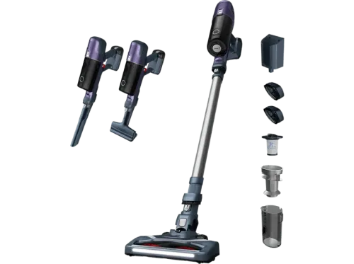 Aspirador escoba Rowenta X-Pert 6.60 Essential 100 W 0.55 L 45 min Tecnología Ciclónica 3 modos Multisuperficie Ultraligera Púrpura