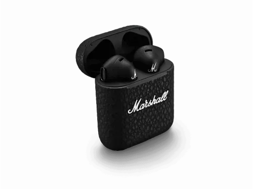 Auriculares True Wireless Marshall Minor III 25 h Bluetooth 5.2 Micrófono Negro