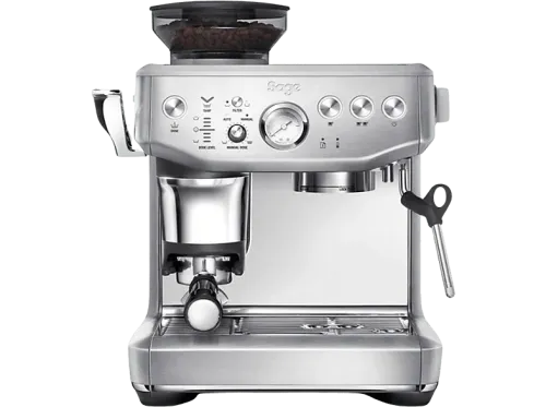 Cafetera superautomática Sage Barista Express Impress SES876BSS4EEU1 1850 W Calefacción Thermocoil Función 2 tazas 9 bar Plata