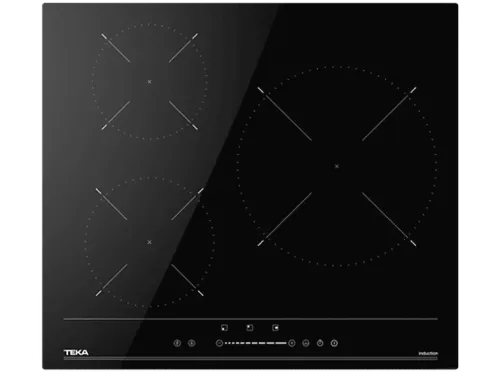 Placa inducción Teka IBC 63 BF100 3 zonas 59 cm Zona grande 30 cm Touch Control Slider Negro
