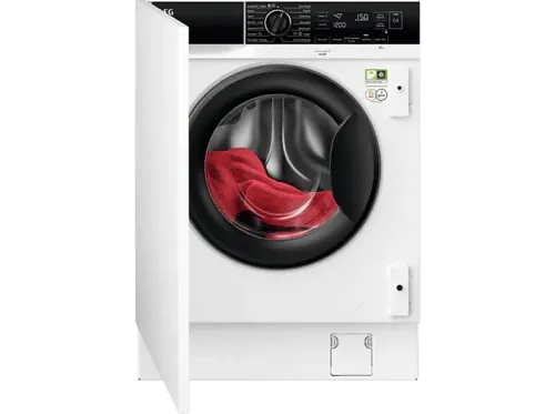 Lavadora integrable AEG LFN8E8436C 8 kg 1400 rpm Función Vapor Conectividad Wifi Sin panelar