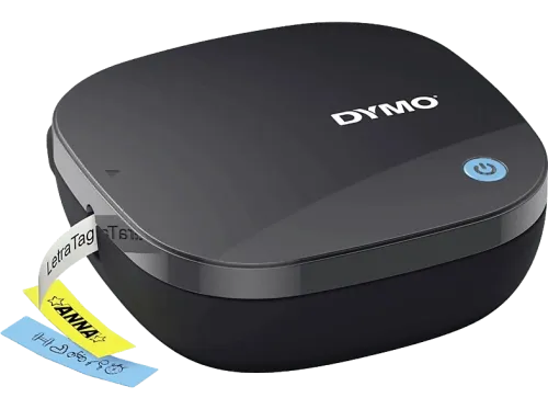 Impresora de etiquetas Dymo LT-200B Bluetooth iOS y Android Con cinta papel blanco Negro