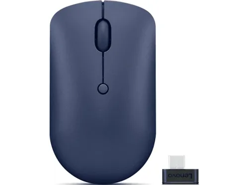 Ratón inalámbrico Lenovo 540 USB-C Inalámbrico 2400 DPI Abyss Blue
