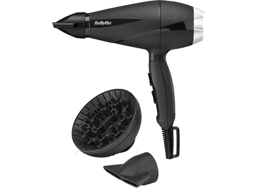 Secador BaByliss Style Pro 2100 6710DE 2100W 3 temperaturas 2 velocidades Difusor incluido Negro
