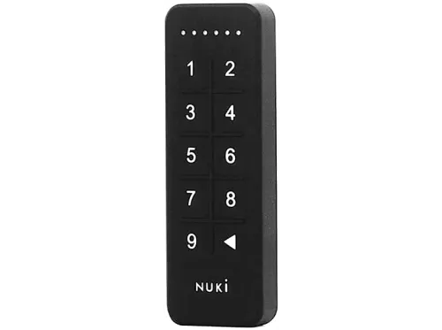 Teclado de seguridad para puerta Nuky Keypad Compatible con Smart Lock Negro