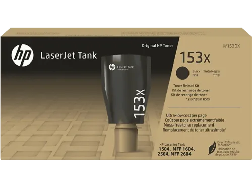 Tóner HP Original HP 153X LaserJet Tank Negro
