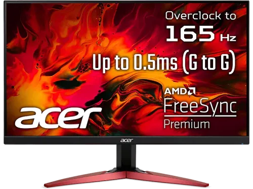 Monitor gaming Acer Nitro KG241YS3 23.8" Full HD 1 ms 180 Hz 2xHDMI(2.0)+1xDisplayPort(1.2)+1xSPK+Audio out AMD FreeSync Premium