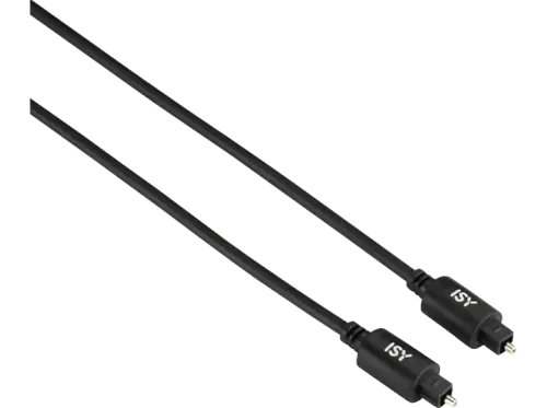 Cable óptico ISY IC-650 2 metros Negro