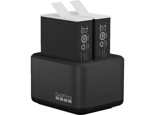 Accesorio cámara deportiva GoPro Batería dual y Baterías Enduro para Hero 9 / Hero 10 / Hero 11 3.7 Voltios Black