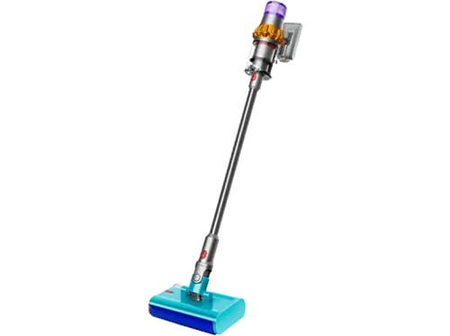 Aspirador escoba Dyson v15s Detect Submarine Fregona Potencia 240 W  Autonomía 60 min Accesorios incluídos Níquel