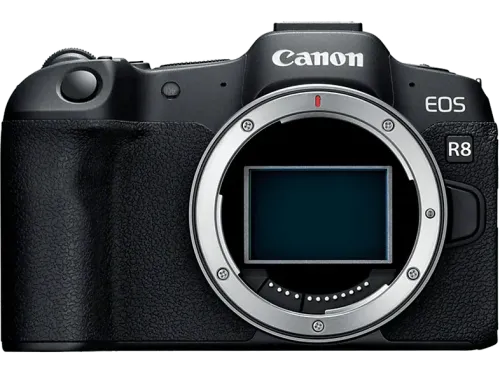Cámara EVIL Canon EOS R8 BODY/FF 24.3 megapixel Pantalla 7.5 cm Vídeo 4K Wi-Fi Negro