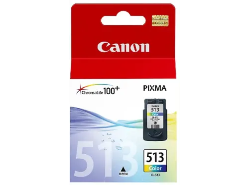 Canon CL-513 Color (cian magenta amarillo) original cartucho de tinta