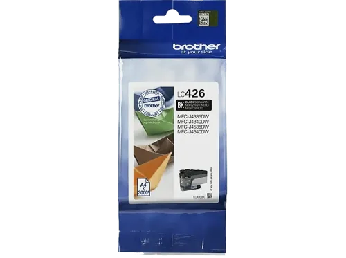 Cartucho de tinta Brother LC426BK Compatible con Brother MFC-J4540DWXL Negro