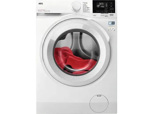 Lavadora carga frontal AEG LFR6194O2Q 9 kg 1400 rpm Tecnología ProSense Autodosificación Blanco