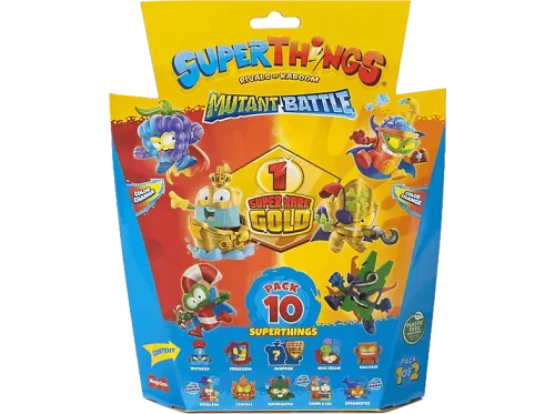 Figura MagicBox Pack 10 Superthings Mutant Battle Figura aleatoria Multicolor