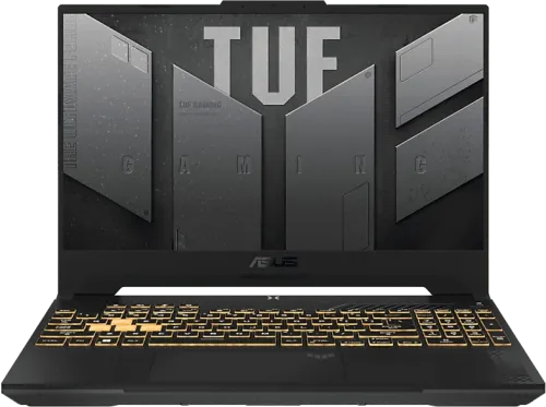 Portátil gaming ASUS TUF Gaming F15 FX507ZV4-LP047 15.6" FHD Intel® Core™ i7-12700H 16GB RAM 1TB SSD GeForce RTX™ 4060 Sin sistema operativo