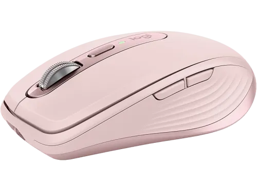 Ratón inalámbrico Logitech MX Anywhere 3S Inalámbrico Bluetooth 8000 ppp Multiplataforma Botones programables Rosa