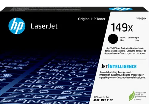 Cartucho de tóner- HP LaserJet 149X Alta capacidad Negro