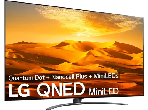 TV QNED 65" LG 65QNED916QE UHD 4K Inteligente α7 Gen5 AI 4K Smart TV DVB-T2 (H.265) Negro