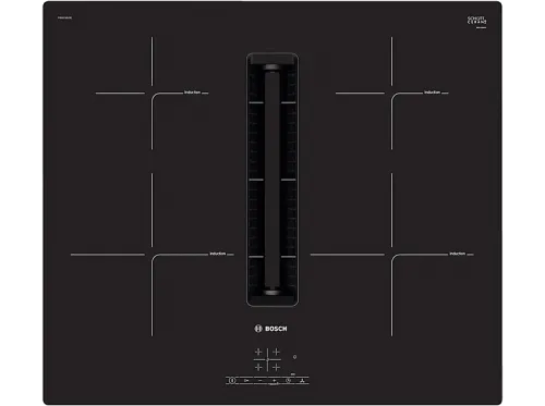 Encimera Bosch PIE611B15E 4 zonas Inducción 17 niveles Función Sprint Negro