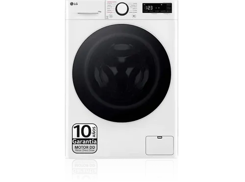 Lavadora carga frontal LG F4WR6010A0W Serie 600 10 kg 1400 rpm 12 programas AI Direct Drive™ TurboWash™360˚ Blanco
