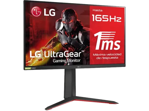 Monitor gaming LG 27GP850P-B 27" QHD 1 ms 165 Hz HDMI x2 DisplayPort x1 Negro