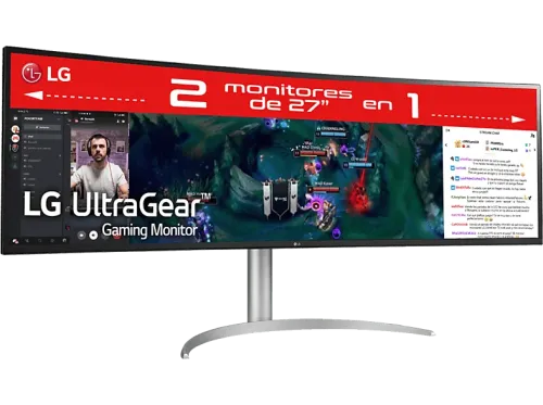 Monitor gaming LG 49WQ95C-W 49" QHD 5 ms 144 Hz HDMI x2 DisplayPort x1 Blanco