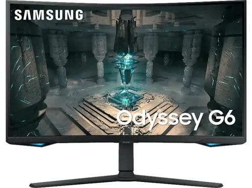 Monitor gaming Samsung Odyssey G6 LS32BG650EUXEN 32" QHD 1ms Max 240Hz USB HDMI Negro
