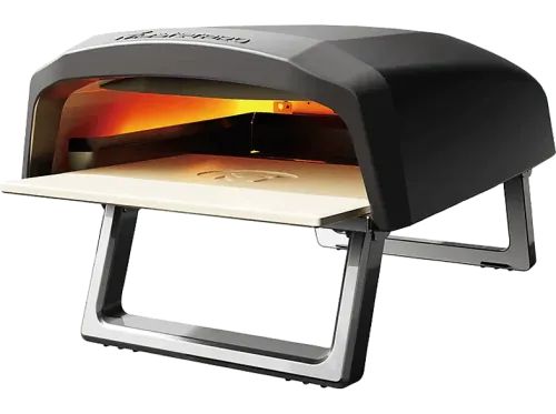 Horno MasterPro BGKIT-004 Gas Para pizzas Portátil Accesorios incluidos Hasta 500ºC Negro