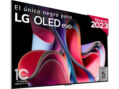TV OLED 77" LG OLED77G36LA OLED 4K Inteligente α9 4K Gen6 Smart TV DVB-T2 Plata satinado