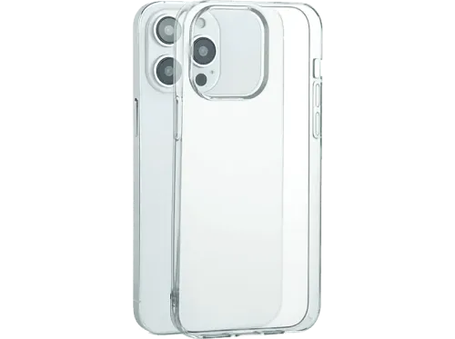 Funda ISY Clear ISC 1036 Para iPhone 15 Pro Termoplástico Salpicaduras Impactos Transparente