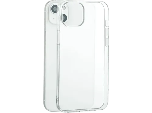 Funda ISY Clear ISC 1038 Para iPhone 15 Plus Termoplástico Salpicaduras Impactos Transparente