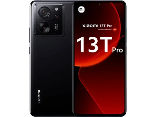 Móvil Xiaomi 13T Pro Negro 512 GB 12 GB RAM 6,67" 144Hz 6.67" CrystalRes AMOLED DotDisplay Mediateck Dimensity 9200+ 5000 mAh Android