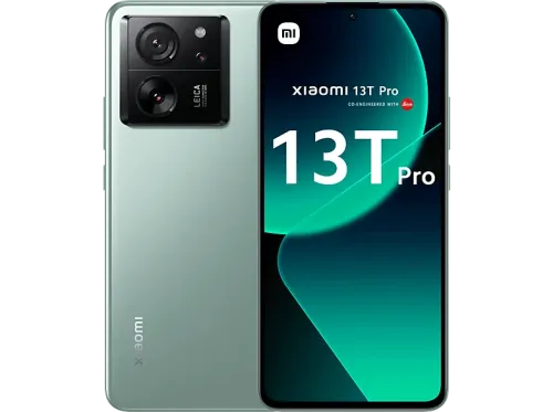 Móvil Xiaomi 13T Pro Verde 1 TB 16 GB RAM 6,67" 144Hz 6.67" CrystalRes AMOLED DotDisplay Mediateck Dimensity 9200+ 5000 mAh Android