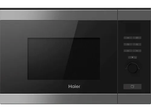 Microondas integrable Haier Series 2 HWO38MG2HXB Grill 1450W 8 niveles 25l Bloqueo de seguridad Negro