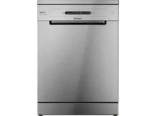 Lavavajillas Candy Rapido' CF 3C7L0X 13 servicios 5 programas 60 cm Motor Inverter Wi-Fi Inox