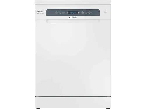 Lavavajillas Candy Rapido' CF 4E4F0W 14 servicios 8 programas Inicio Diferido Motor Inverter 60 cm  Conectividad Wi-Fi Blanco