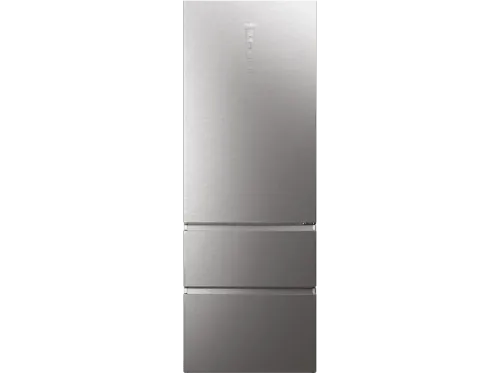 Frigorífico combi Haier 3D 70 Series 7 HTW7720ENMP No Frost 483 l 200 cm Motor Inverter Botellero Wi-Fi Plata