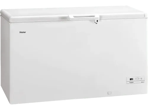 Congelador horizontal Haier HCE429F 413 l 84.5cm Iluminación interna LED Display Digital Antibacterias Cierre con llave 2 Cestillos