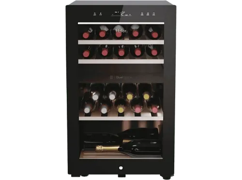 Vinoteca Haier HWS42GDAU1 Temperatura 5º 20º 42 botellas 106 l hOn App Negro
