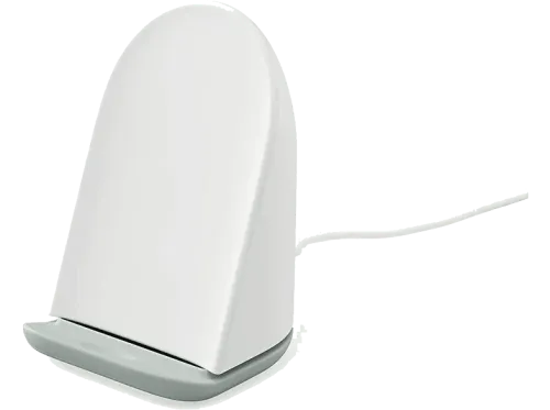 Cargador inalámbrico Google Pixel Stand (2ª generación) Compatible con dispositivos con carga Qi Carga rápida 23 W Clearly White
