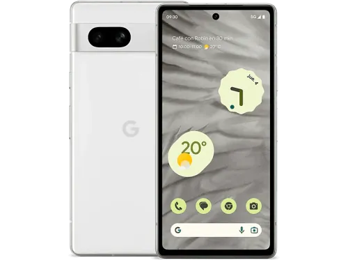Móvil Google Pixel 7a Nieve 128 GB 8 GB RAM 6.1 " OLED Full HD+ Google Tensor G2 4.385 mAh Android