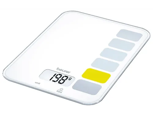 Balanza de cocina Beurer KS 19 Peso máximo 5Kg Escala de medición 1g Display digital