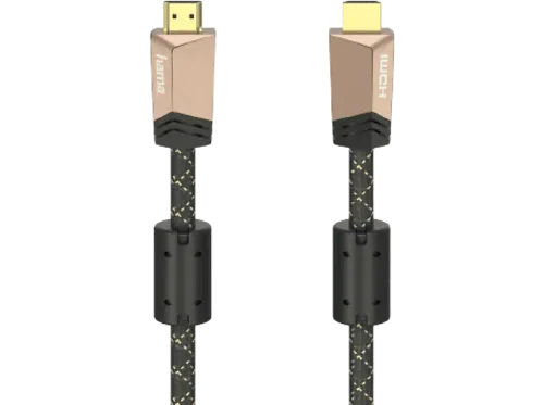 Cable HDMI Hama 00205026 3 m 18 Gbit/s Transmisión 3D ARC HEC Recubrimiento de oro Negro
