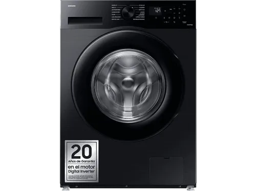 Lavadora carga frontal Samsung WW90CGC04DABEC 9kg 1400 rpm EcoBubble™ Función WiFi con SmartThings Negro